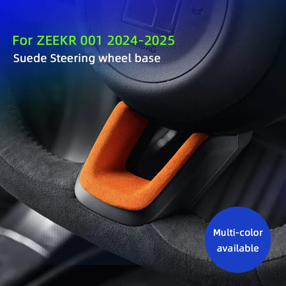 ZEEKR 001 Zeekr 009 7X 2024 2025 Super Suede Car Steering Wheel Sticker