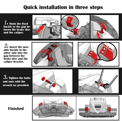 For Zeekr X 001 007 009 Car Brake Caliper Cover Aluminum Alloy Front Rear Wheel Modification Exterior Kit.