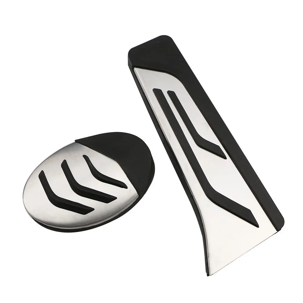 Stainless Steel Car Pedals for BMW X1 F48 X2 F39 1 2 Series F40 F45 F46 Accelerator Gas Brake Rest Pedal Cover Accessories