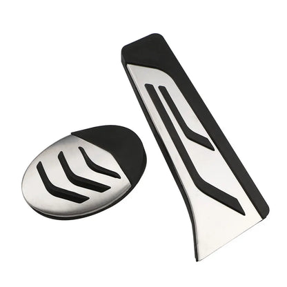 Stainless Steel Car Pedals for BMW X1 F48 X2 F39 1 2 Series F40 F45 F46 Accelerator Gas Brake Rest Pedal Cover Accessories