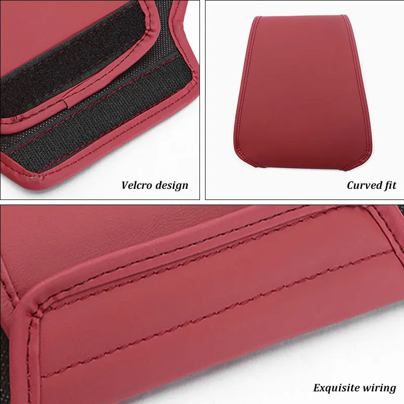 2025 For Chery Jaecoo J7 J8 2024 2023 Microfiber Leather Car Seat Headrest Protective Cover with Storage Bag Decor Accessories