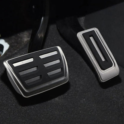 Stainless Steel Car Fuel Brake Pedal Cover for Volkswagen Vw Transporter Multivan T5 T6 Caravelle T6 AT MT Accessories