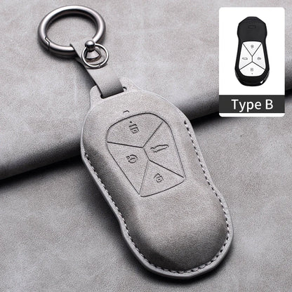 Car Remote Key Case Cover Shell For Xpeng P5 P7 G9 G3