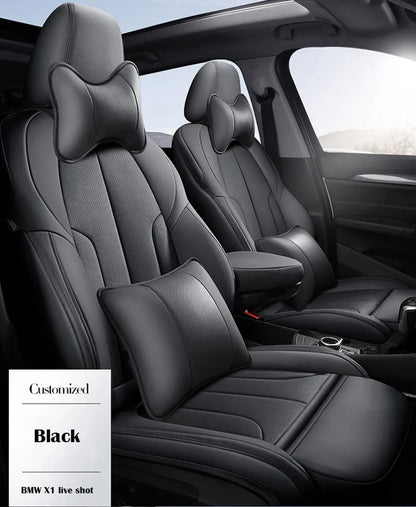 Genuine Leather Car Seat Covers Only For BYD Atto 3