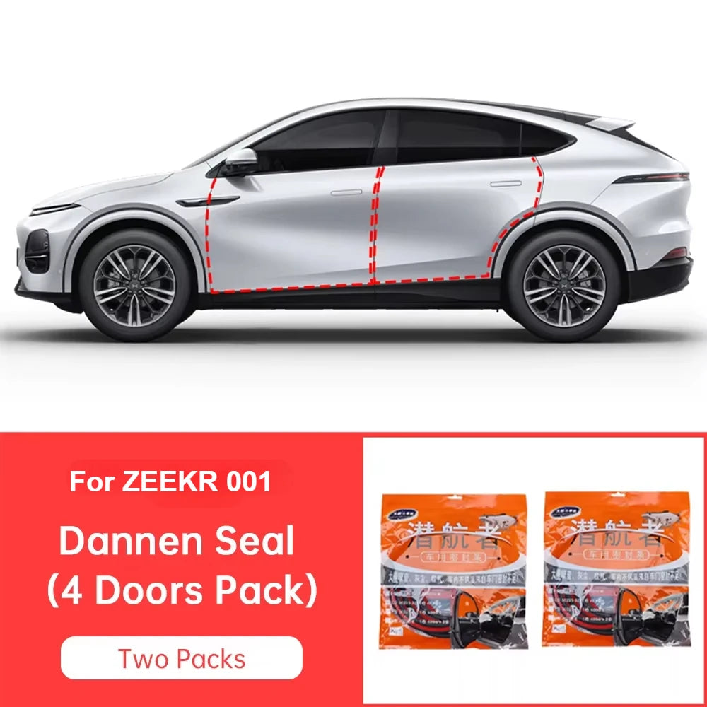 Zeekr 001 007  009 X 7X Car Door Noise Reduction Sealing Strip