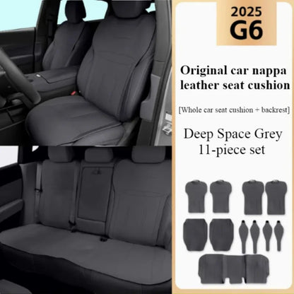 Xpeng G6 Car Seat Covers Full Set Premium Nappa Leather