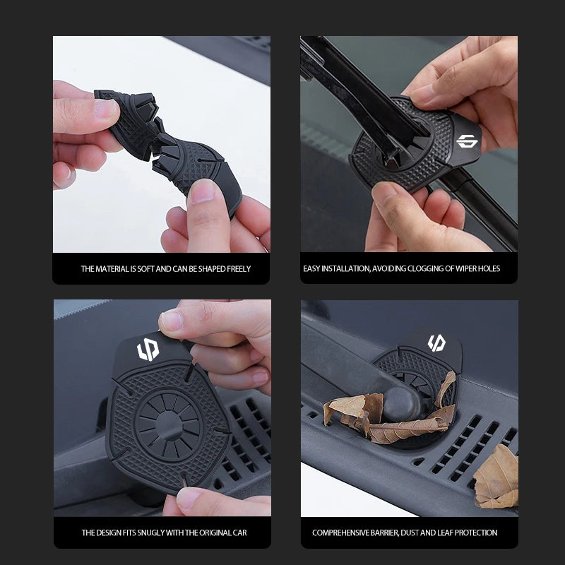 Car Windshield Wiper Hole Protective Cover  For Leapmotor t03 s01 c11 2023 C10 C16