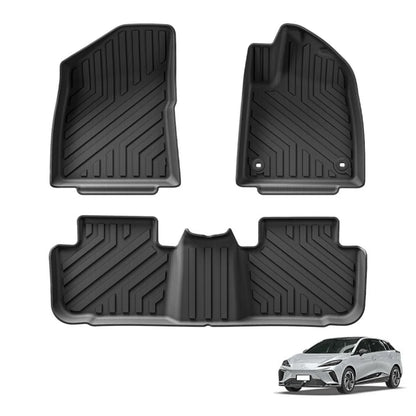 RHD MG 4 MG4 EV 2022-2024 Car Floor Mats Trunk Pad TPE 3D Foot Pad