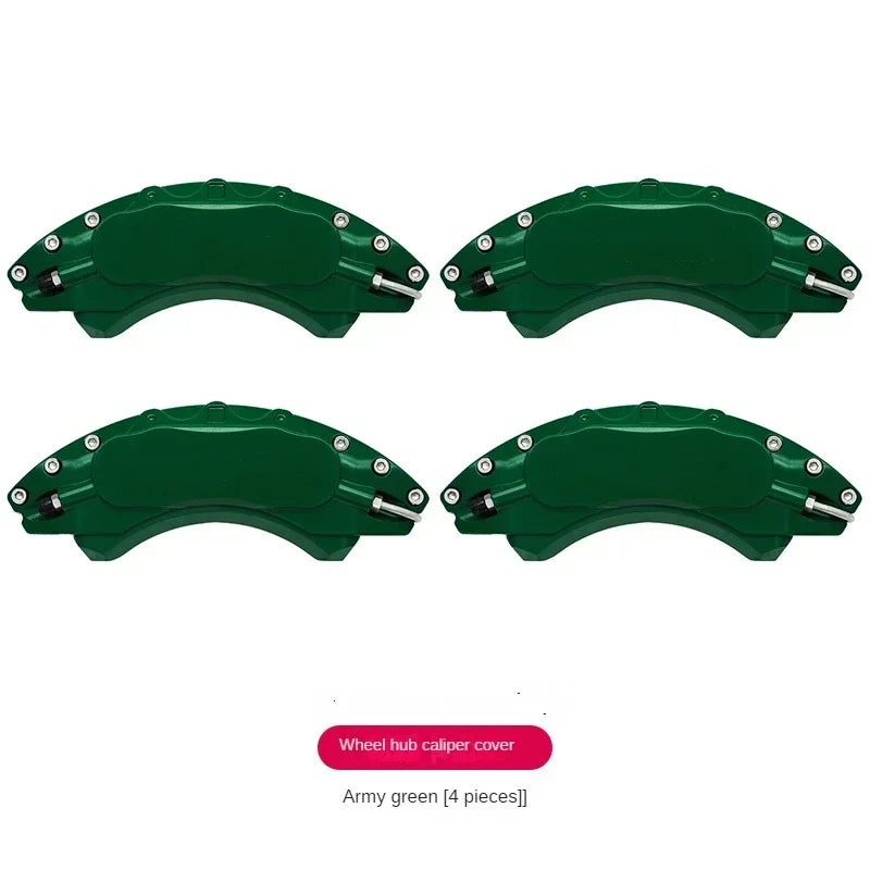 For Zeekr X 001 007 009 Car Brake Caliper Cover Aluminum Alloy Front Rear Wheel Modification Exterior Kit.