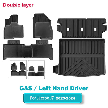 Car Floor Mats Trunk Mat For Chery Jaecoo J7