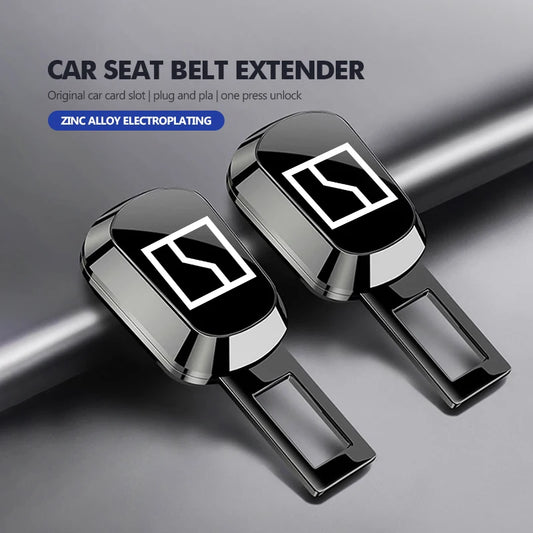 Car Seat Belt Extension Plug Buckle Clip Adjustable Extender For Zeekr 001 009 X