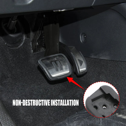 Car Pedals for Volkswagen VW ID.6 ID6 Cross ID3 ID4 ID5 ID.3 ID.4 ID.5 2020 2021 - 2024 AT Accelerator Gas Brake Pedal Cover