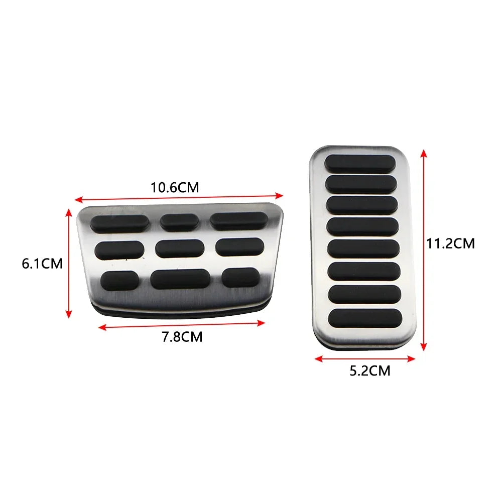 Car Pedals for Kia Forte 2018-2021 Ceed for Hyundai Elantra I30 Kona 2017-2021 Gas Brake Foot Rest Pedal Cover Accessories