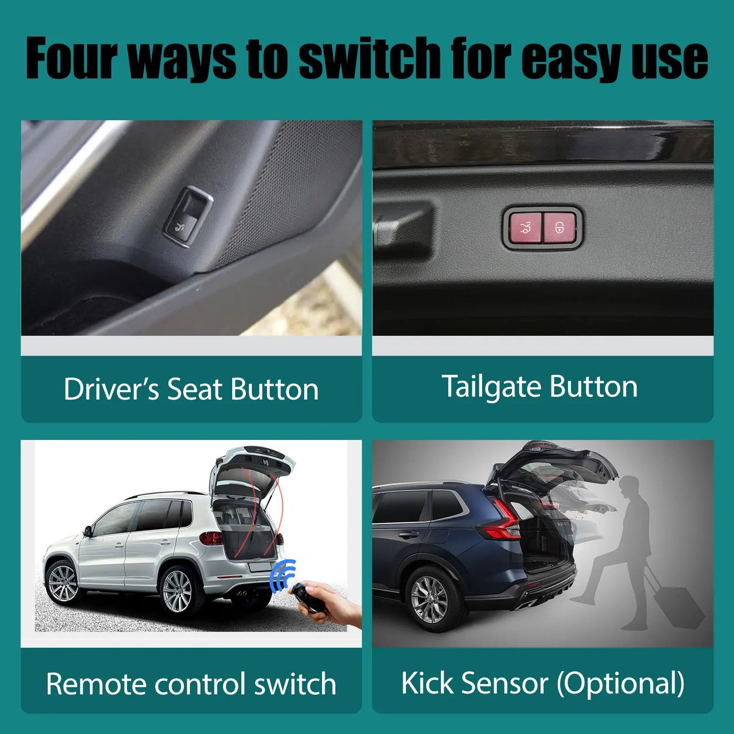 Electric Tailgate with Sensor For Chery Omoda 5