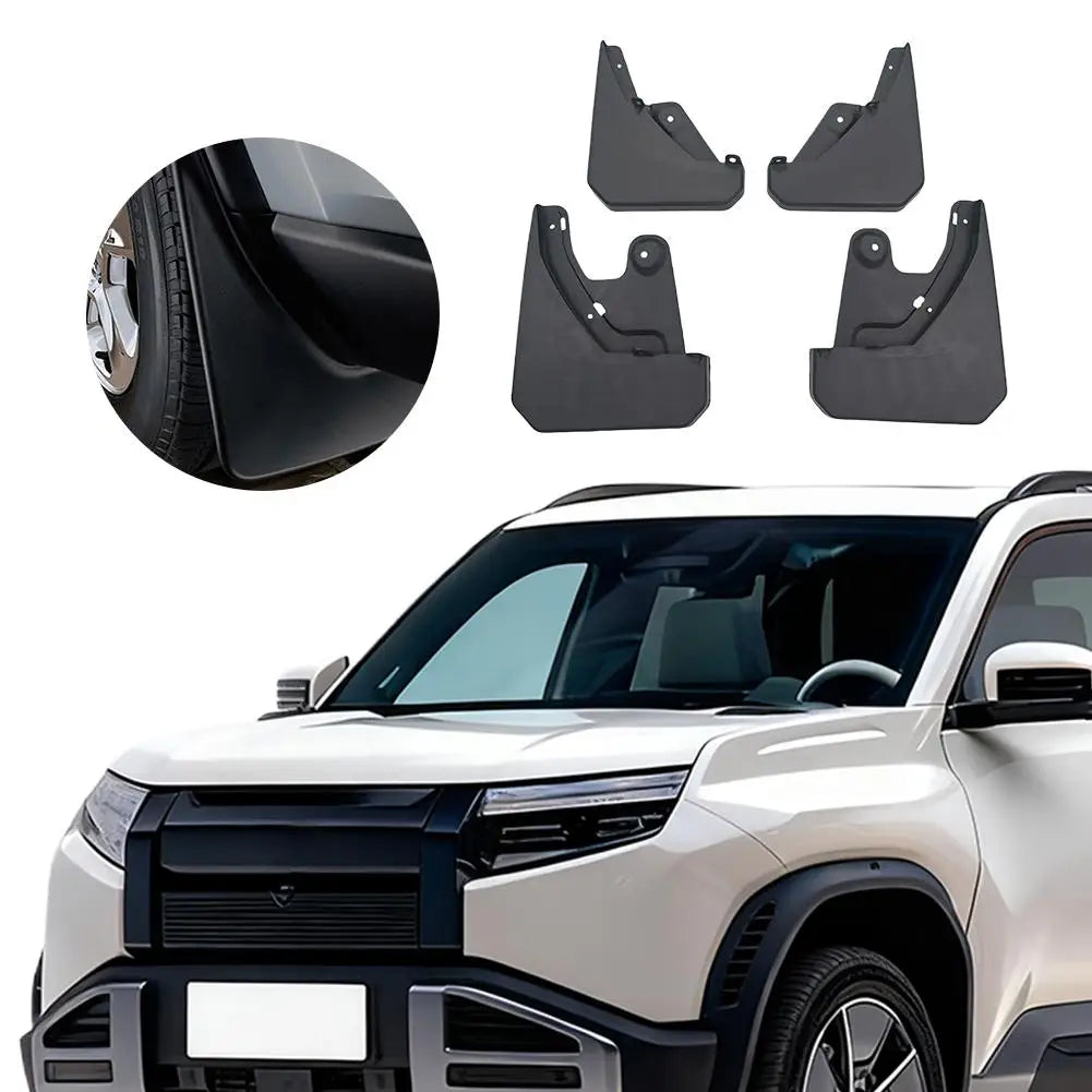 4pcs For BYD Leopard Titanium 3 2025 Mud Flap
