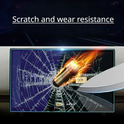 For ZEEKR X 2025 2024 2023 Car Interior Accessories GPS Navigation LCD screen Tempered glass protective film Anti-scratch Film.