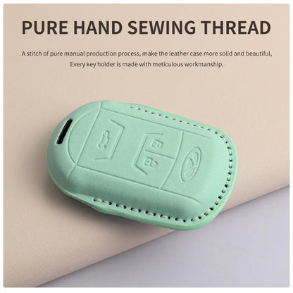 For Chery PU Car Keychain Shell Holder
