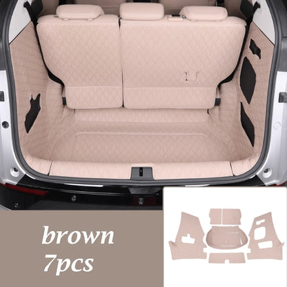 Xpeng X9 Fully Surrounded PU Leather Trunk Mat