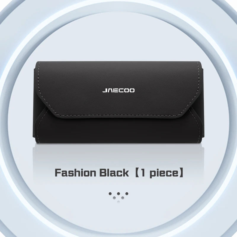 For Chery Jaecoo J7 J8 2025 Car Glasses Case Portable Leather Car Sunshade Sunglasses Holder Eyeglasses Storage Box Accessories