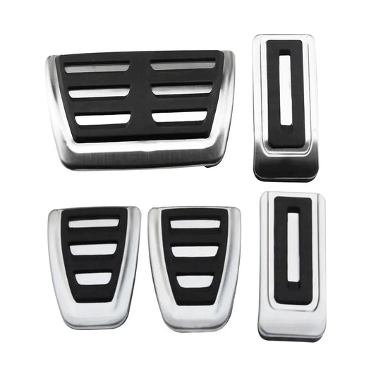 Stainless Steel Car Fuel Brake Pedal Cover for Volkswagen Vw Transporter Multivan T5 T6 Caravelle T6 AT MT Accessories