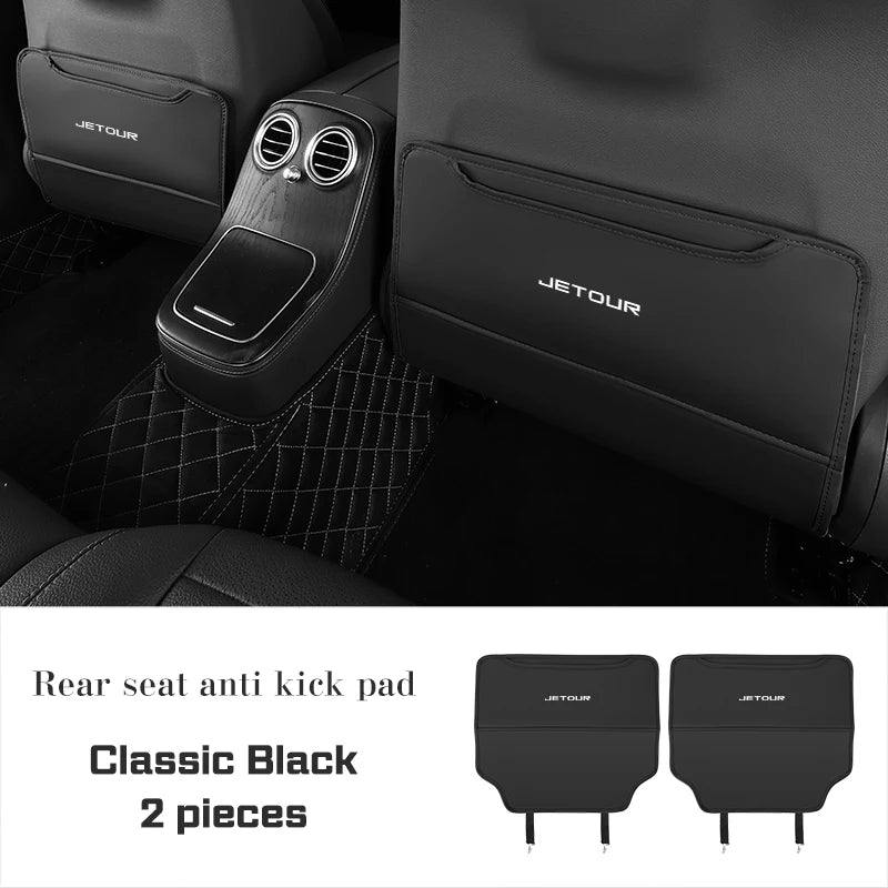 Chery Jetour X70 X70SM X90 X95 DASHING i-DM T2 T3 X-1 Car Seat Back Anti Kick Pad