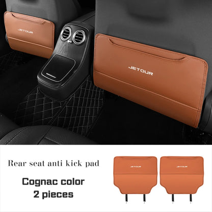 Chery Jetour X70 X70SM X90 X95 DASHING i-DM T2 T3 X-1 Car Seat Back Anti Kick Pad
