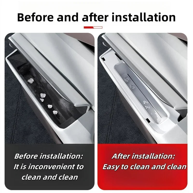 2PCS Car Door Hidden Storage Box for ZEEKR 7X