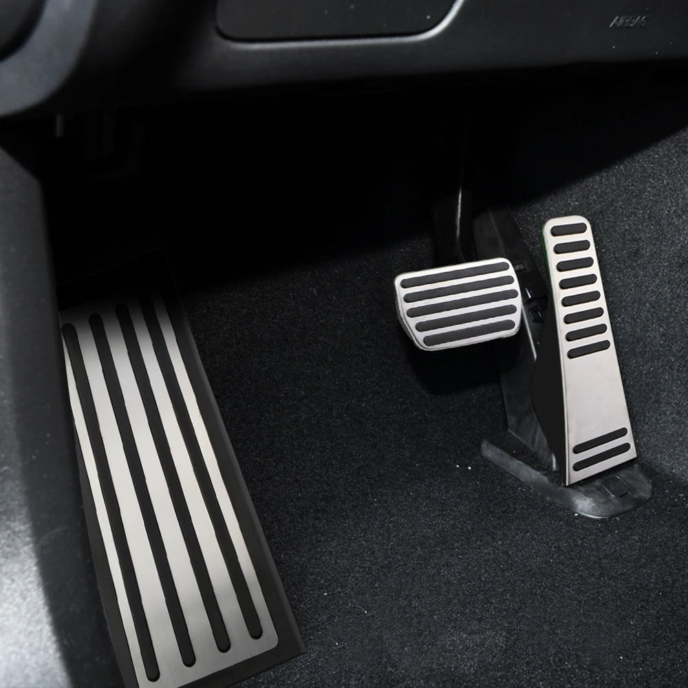 Stainless Steel Car Pedals for Volvo XC60 XC90 S90 V90 2018 - 2022 Accelerator Fuel Brake Foot Rest Pedal Cover