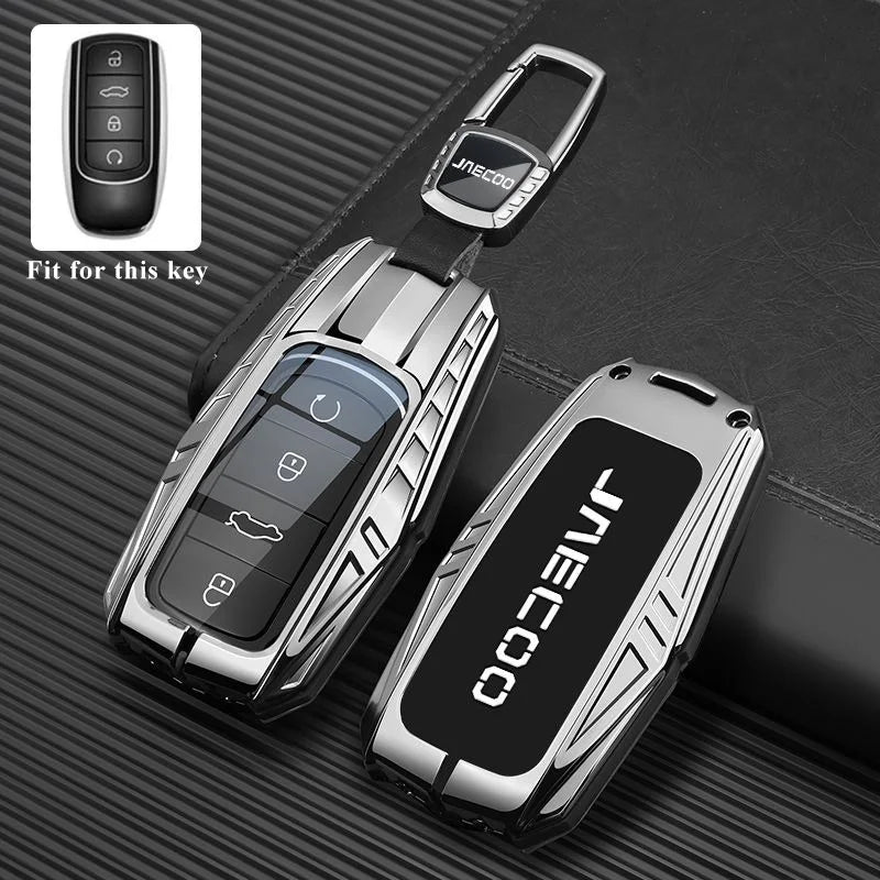 Zinc Alloy Car Key Case for Chery Jaecoo J7 7 PHEV 2025 J8 8