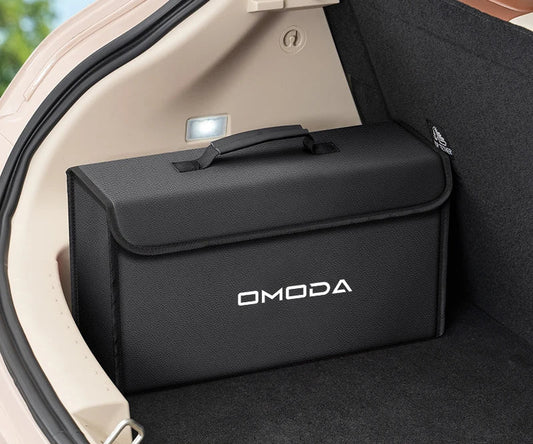 Car Leather Trunk Storage Box Foldable For Chery OMODA 5