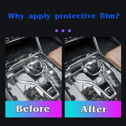 For Chery JAECOO J7 2023Equator Sport Car Interior Accessories Door Center Console Media Dashboard Navigation TPU Protector Film