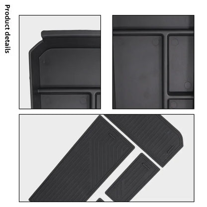 For Jaecoo J7 PHEV 2025 2024 2023 Armrest Storage Box ABS Central Organozer Tray Stowing Tidying Car Accessories