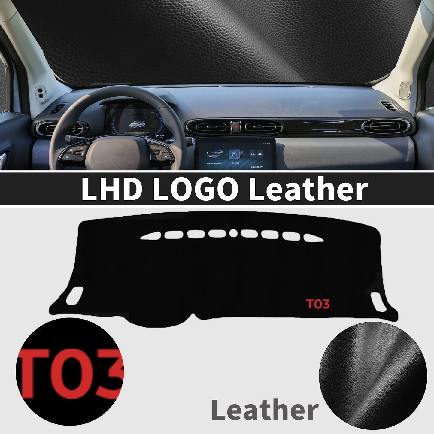 Leapmotor T03 Car DashMat Sunshade Protective Carpet