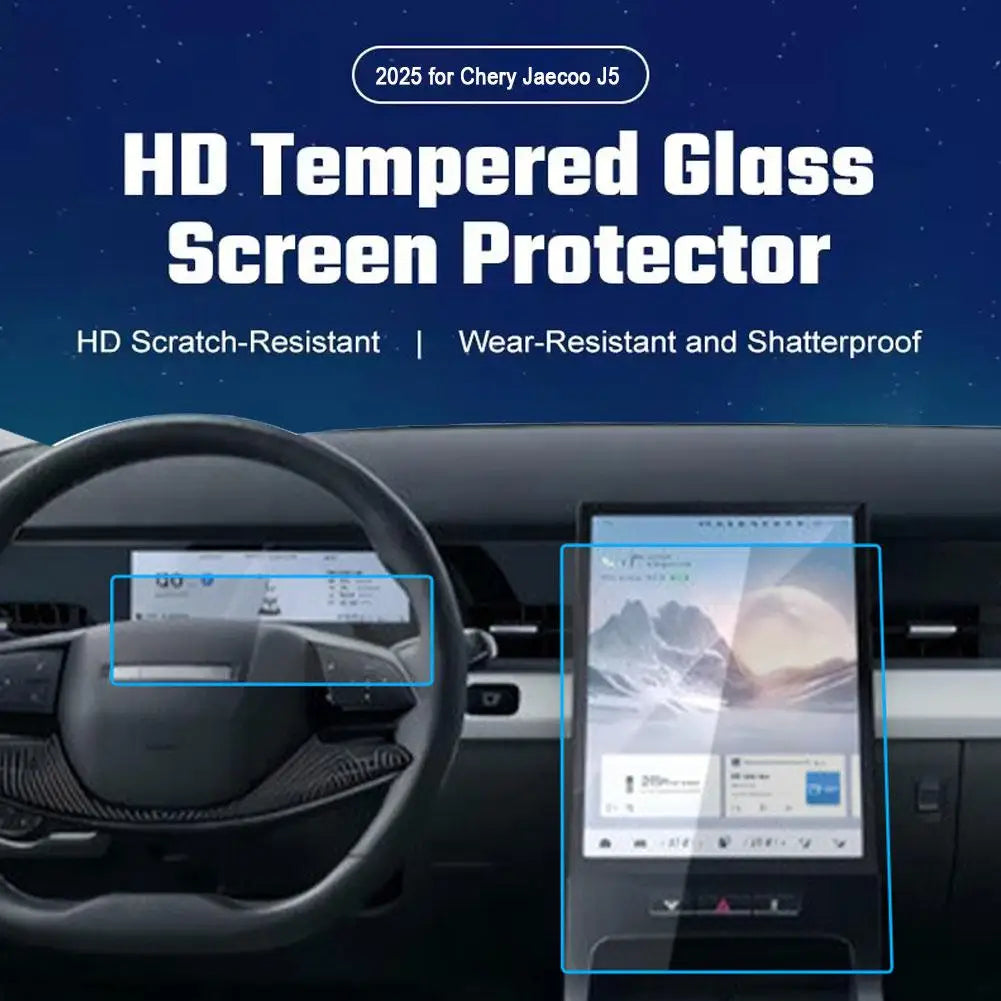 Chery Jaecoo J5 LCD Car Radio Gps Tempered Glass Screen Film