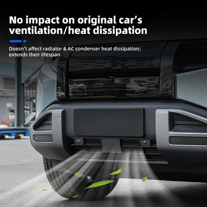 Car Front Bumper Grille Racing Grills Insect Proof Net For BYD Equation Leopard 3/Titanium 3/Super 3 2025