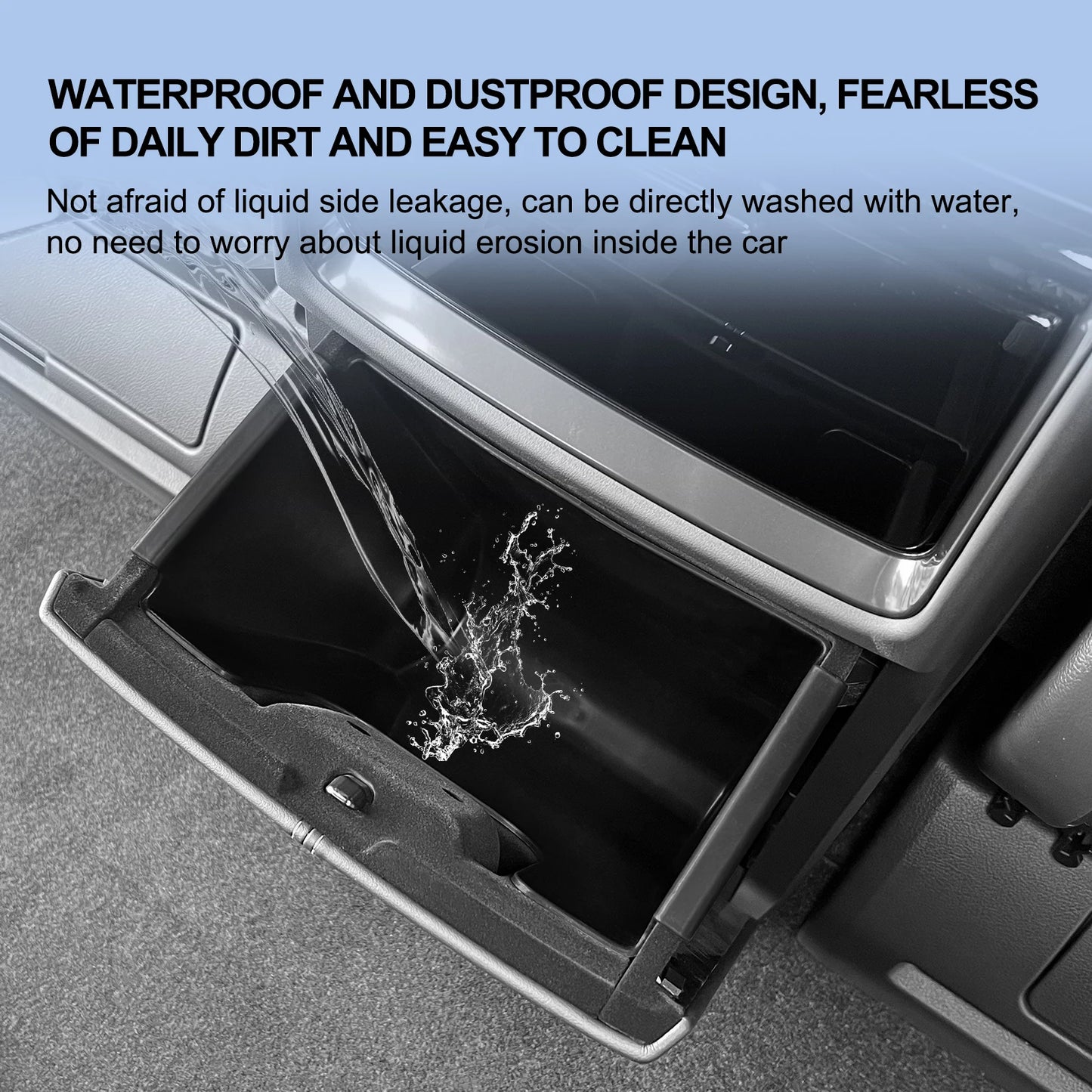 RHD Rear Armrest Storage Box & Trash Bin for Toyota Alphard / Vellfire 40 Series (2024)