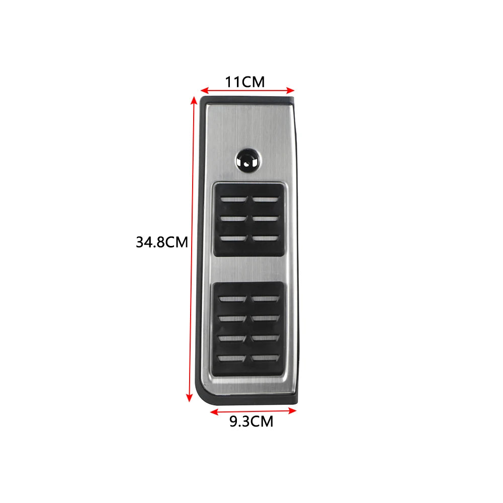 Stainless Steel Car Pedals for Audi A4 B9 A5 F5 2016-2019 Sedan Avant Sport Automatic Fuel Brake Footrest Pedal Cover