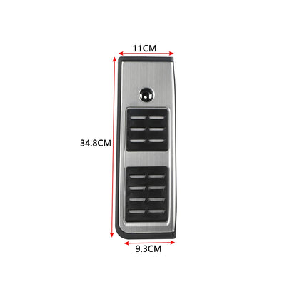 Stainless Steel Car Pedals for Audi A4 B9 A5 F5 2016-2019 Sedan Avant Sport Automatic Fuel Brake Footrest Pedal Cover