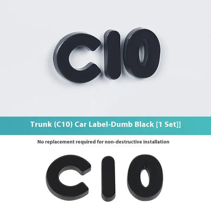 Leapmotor B10 B01 Lafa5 C10 Car Blackening Modification Logo Letters