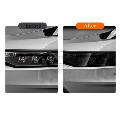 For Zeekr Krypton 001 2022 2023 TPU Blackened Headlight Taillight Foglight Protective Film Car Modification Color Changing Film.