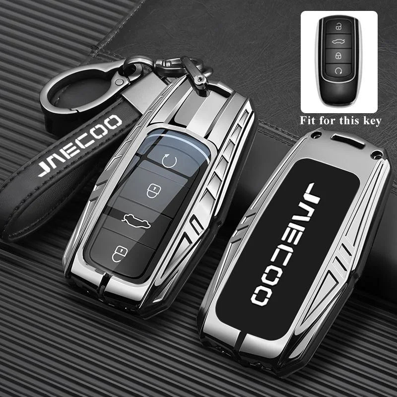 Zinc Alloy Car Key Case for Chery Jaecoo J7 7 PHEV 2025 J8 8
