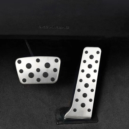 For Toyota REIZ 2013-17 Crown 15-17 For Lexus GS 12-17 IS LS 13-17 Car Accelerator Brake Foot Rest Pedal Cover NO DRILL