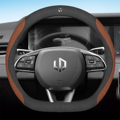 Leather Car Steering Wheel Cover For LEAPMOTOR C11 C10 T03 C16
