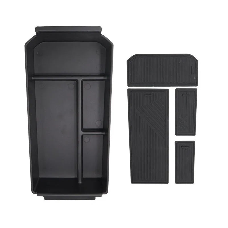 For Jaecoo J7 PHEV 2025 2024 2023 Armrest Storage Box ABS Central Organozer Tray Stowing Tidying Car Accessories