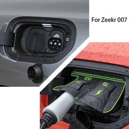 Car Charging Gun Rain Cover for Zeekr 001 007 7X