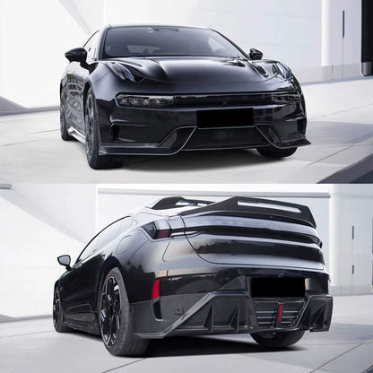 Carbon fiber Body Kit for ZEEKR 001 21-24 modified Front shovel rear lip Side skirt Tail wing Spoiler Vent Wind Knife surround.