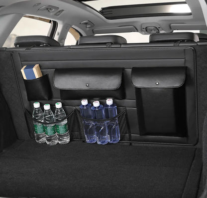 for Dongfeng FORTHING T5 EVO Trunk Storage Bag Multi-functional Seat Back Storage Bag in the Trunk.