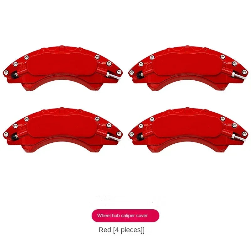 For Zeekr X 001 007 009 Car Brake Caliper Cover Aluminum Alloy Front Rear Wheel Modification Exterior Kit.