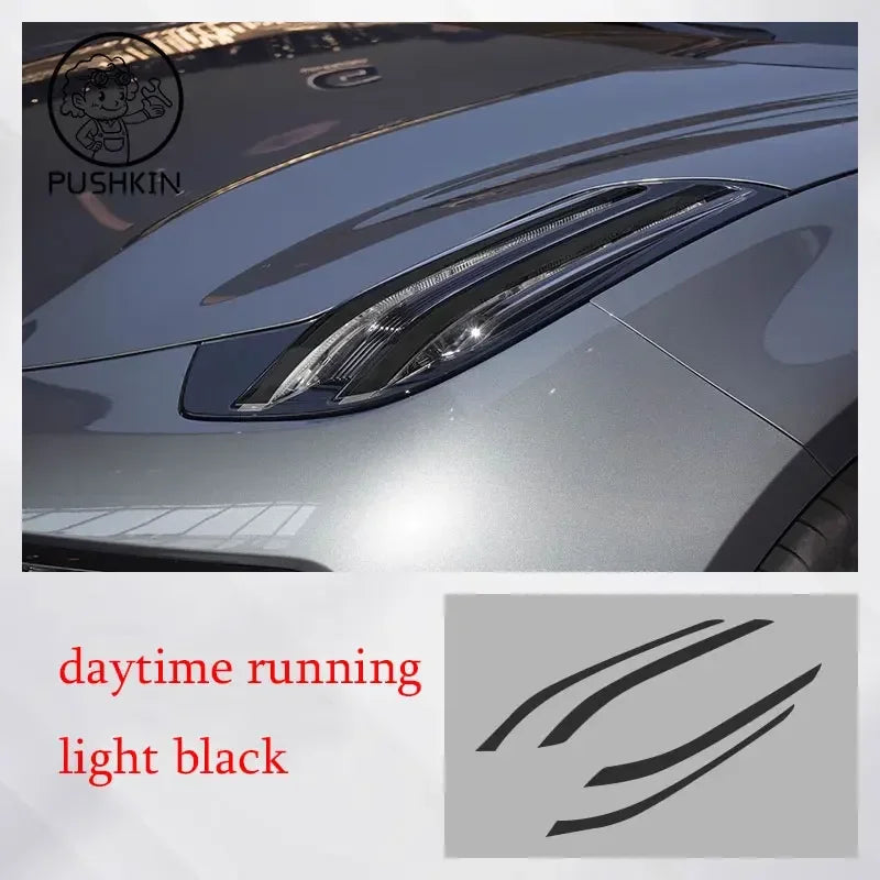For Zeekr Krypton 001 2022 2023 TPU Blackened Headlight Taillight Foglight Protective Film Car Modification Color Changing Film.