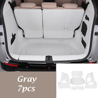 Xpeng X9 Fully Surrounded PU Leather Trunk Mat